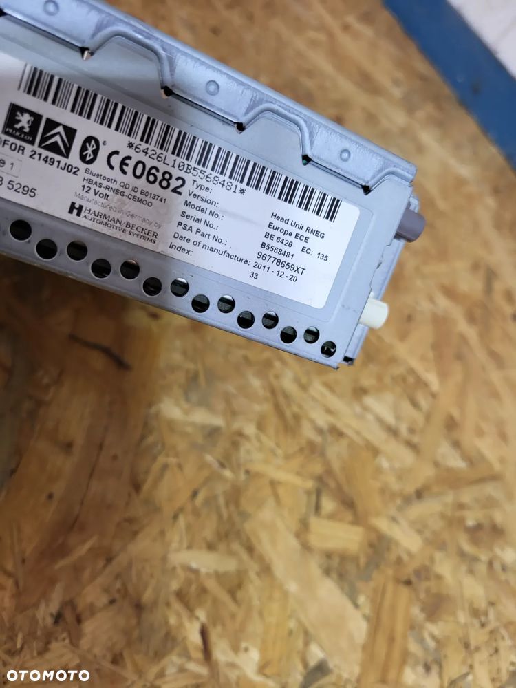 Radio nawigacja Peugeot Citroen 96778659XT - 2