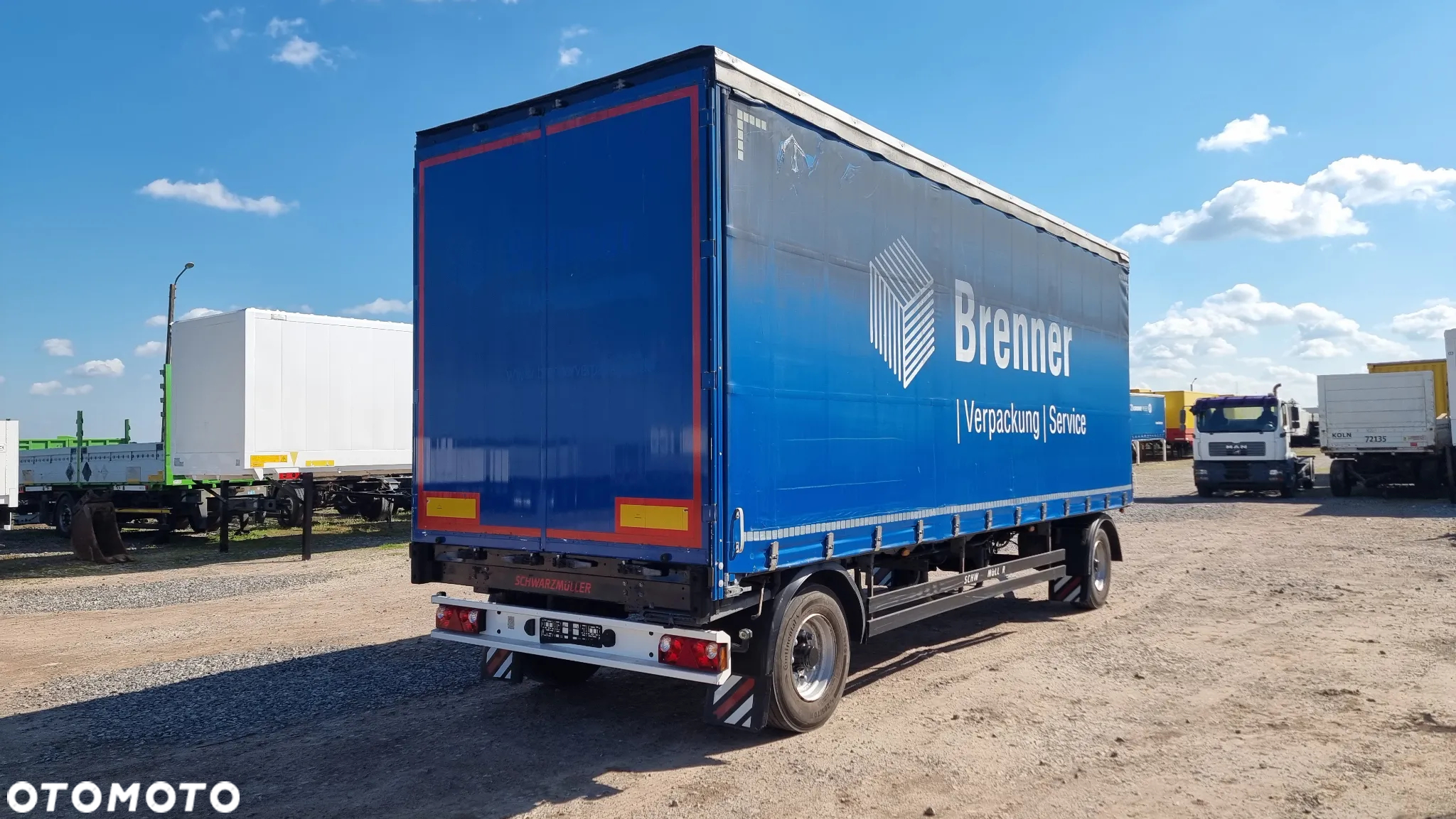 Schwarzmuller 33.500zł netto PRZYCZEPA 7,30x2.65m DMC 12.000KG FIRANKA SUWANY DACH 2015 rok ST.BDB MOŻLIWOŚĆ TRANSPORTU - 3