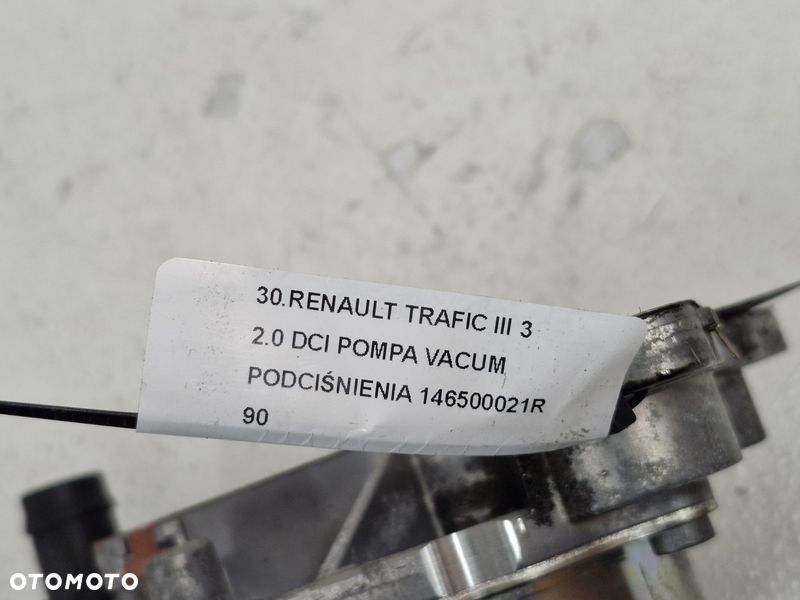 RENAULT TRAFIC III 3 2.0 DCI POMPA VACUM PODCIŚNIENIA 146500021R - 6