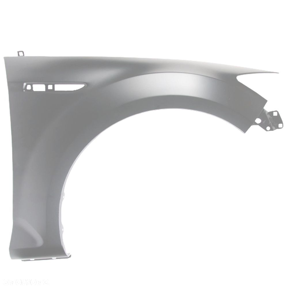 BLU Błotnik Ford Mondeo MK4 IV LIFT ZJNC prawy srebrny 2010-2015 przód MoondustSilver - 2