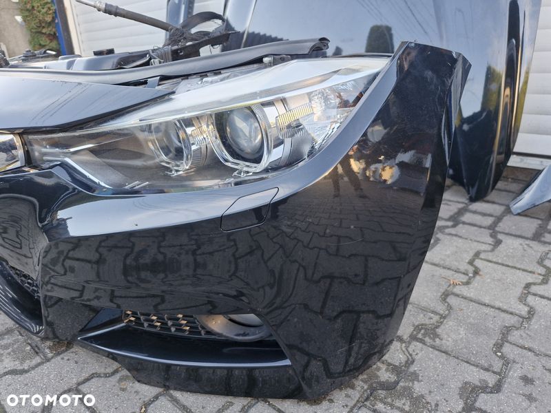 BMW F30 F31 2.0D  M PAKIET PRZÓD KOMPLETNY MASKA ZDERZAK LAMPA PAS BŁOTNIKI - 14