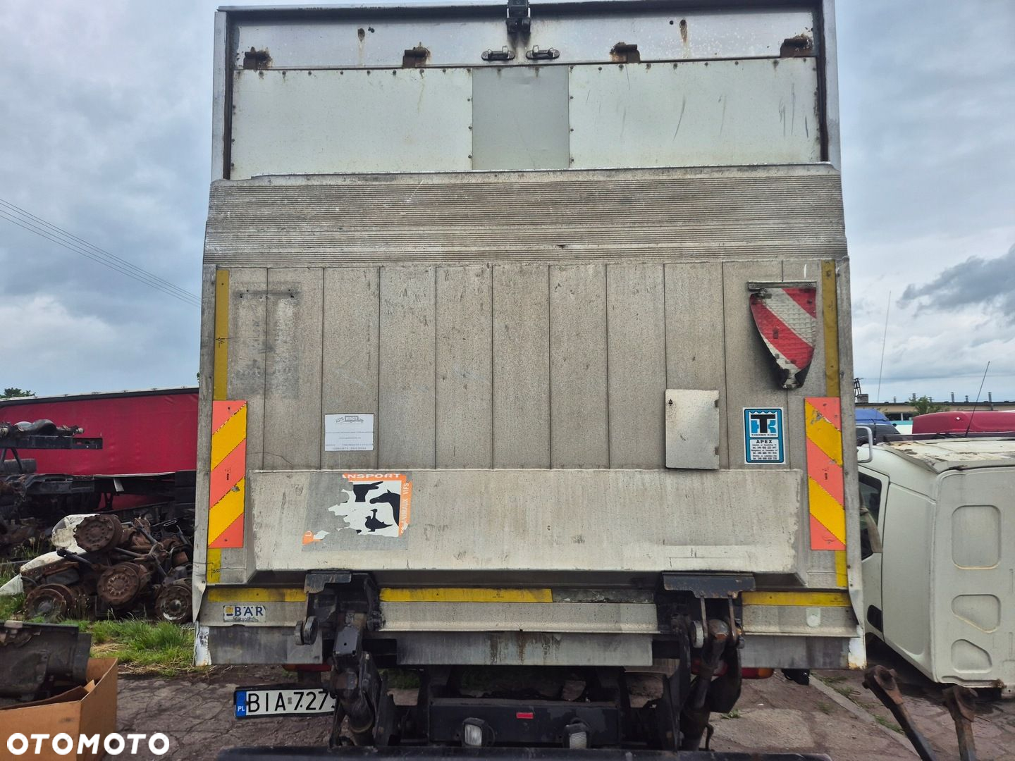 WINDA ZAŁADOWCZA PODEST BAR DAF MAN UDT DO 09.2026 UDZWIG 1.000t - 2