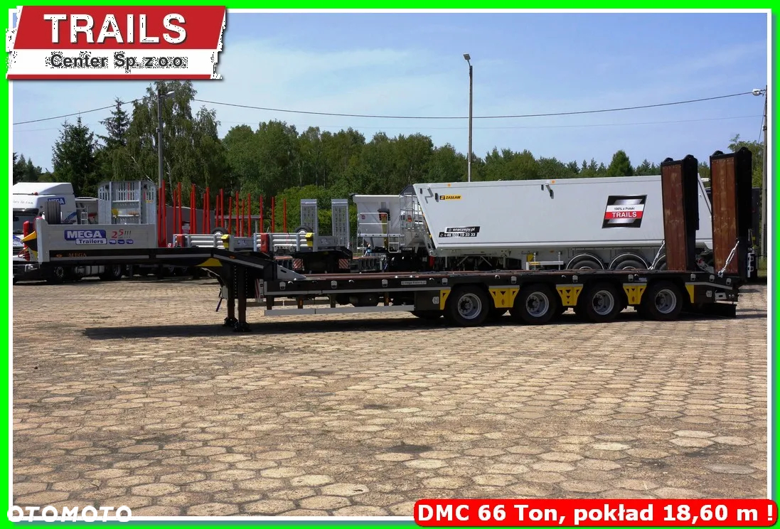 Inny Niska podłoga 4-osie, rozciągana dł. 18,60 m,  własne PTO, NAJAZDY HYDRAULICZNE. !!! - 8