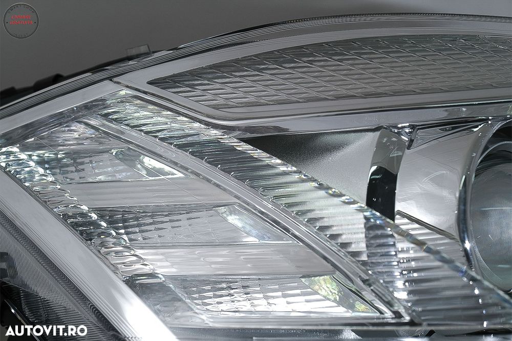 Faruri LED Mercedes Clasa S W221 (2005-2009) Facelift Look Semnalizare Dinamica Se- livrare gratuita - 3