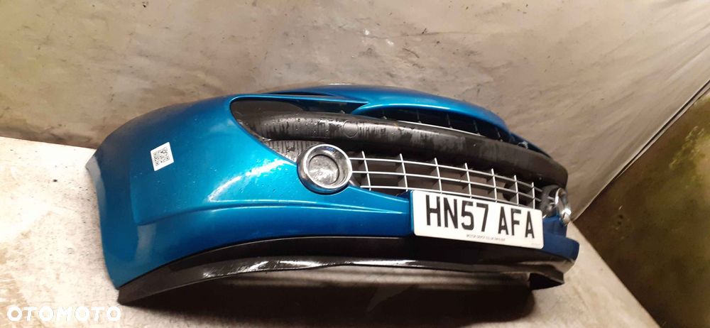 @ ZDERZAK PRZÓD PRZEDNI PEUGEOT 207 URBAN MOVE KMU NIEBIESKI BŁĘKITNY HALOGENY - 3