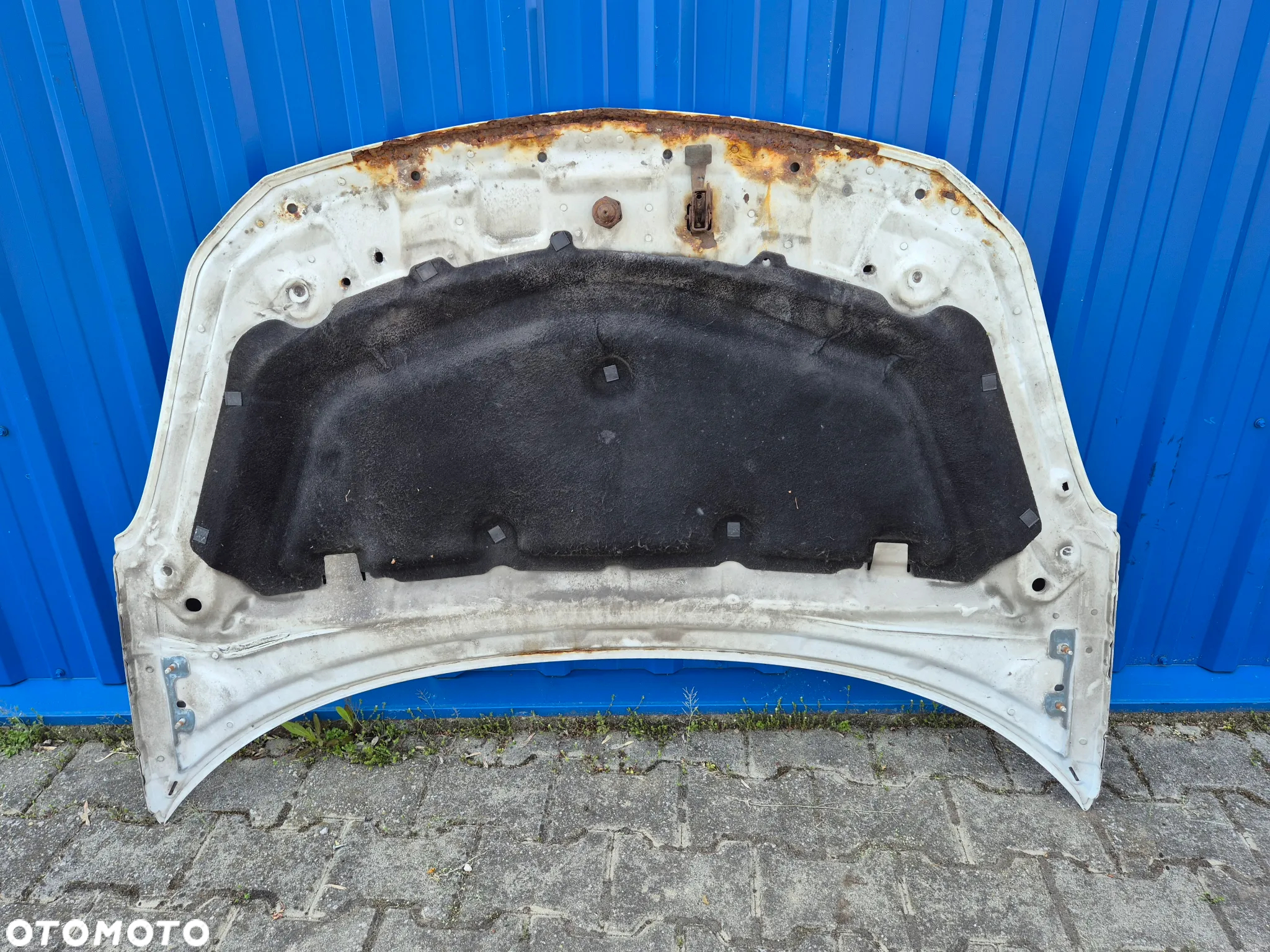 MASKA POKRYWA SILNIKA OPEL CORSA D Z474 BIAŁA - 10