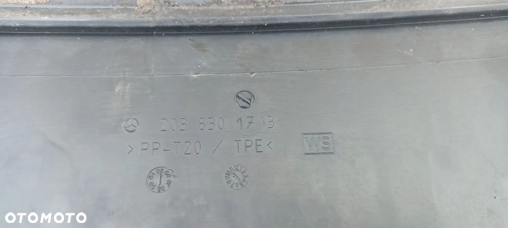 MERCEDES W209 CLK PODSZYBIE PLASTIKOWE EUROPA - 6