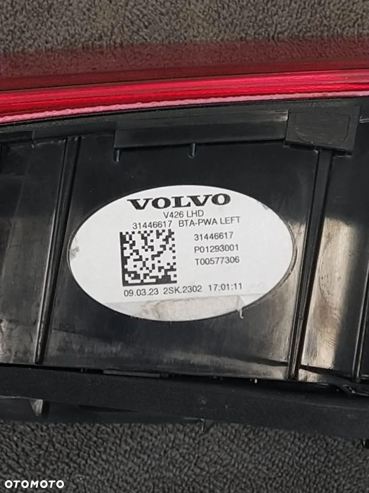 VOLVO XC60 II LAMPA LAMPY LEWA PRAWA TYŁ TYLNA W KLAPĘ ORYGINAŁ - 15