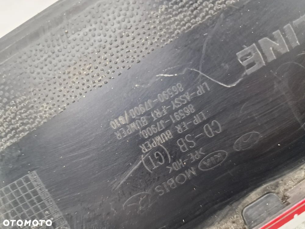 KIA CEED GT / GT-LINE 18- SPOJLER / DOKŁADKA ZDERZAKA PRZEDNIEGO PRZÓD , NR 86590-J7900 , NR AUKCJI NSŁ132 - 18