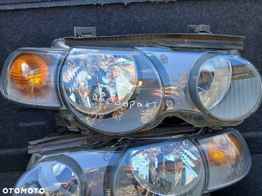 BMW E46 Compact Lampa przednia lewa, prawa. - 2