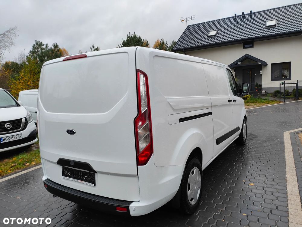 Ford TRANSIT CUSTOM 2020r 2,0 TDCI 130KM AUTOMAT L2H1 LONG DUBEL DRZWI EURO 6 LEDY CENA BRUTTO VAT 23% - 5