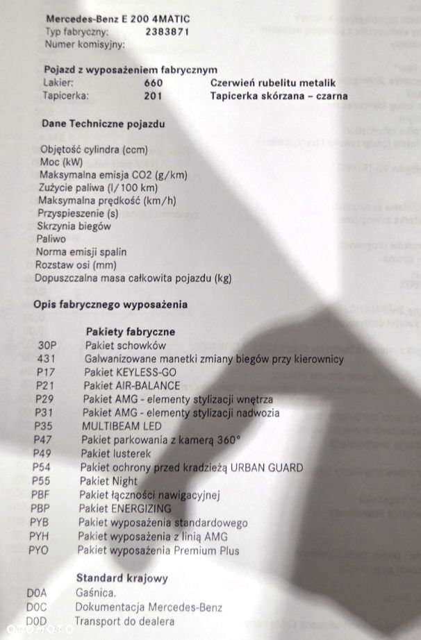 Mercedes-Benz Klasa E 200 4-Matic 9G-TRONIC - 38