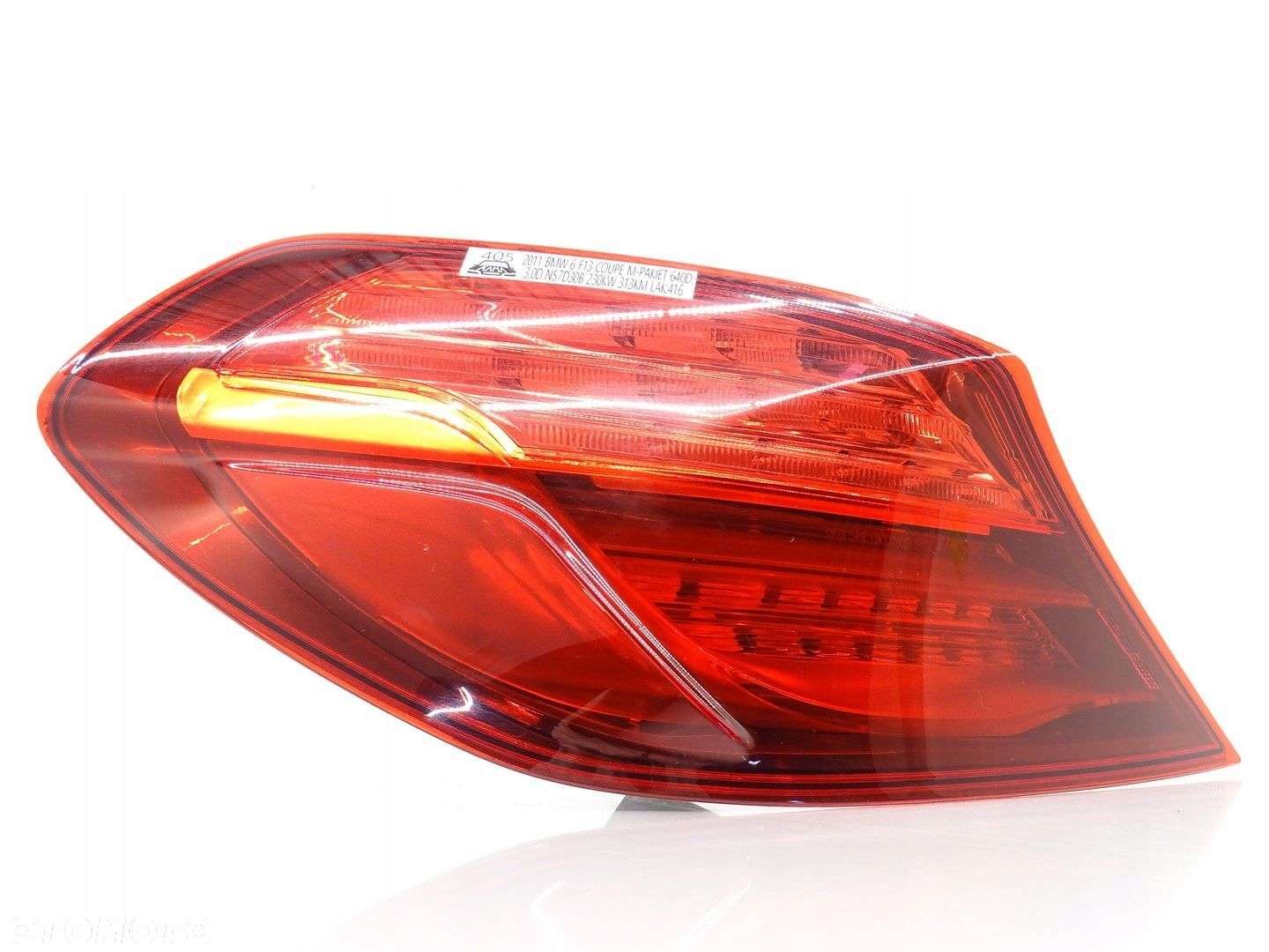 LAMPA LED LEWY TYŁ LEWA TYLNA W BŁOTNIK BMW 6 F06 F12 F13 7210575 - 3
