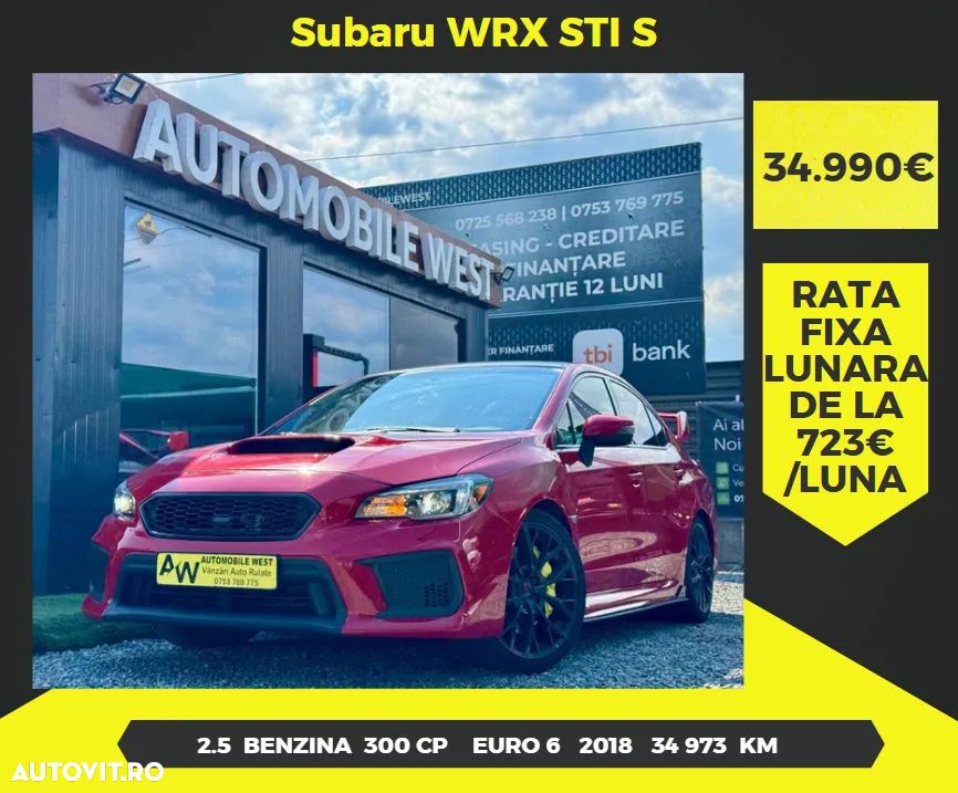 Subaru WRX STI S - 1