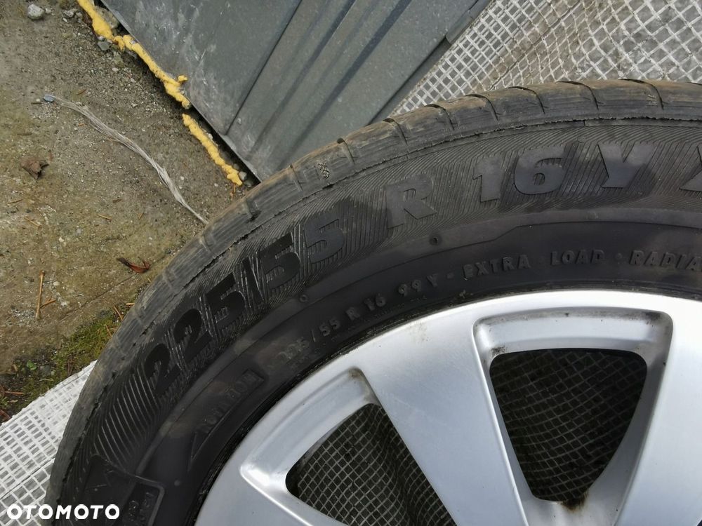MERCEDES E-KLASA W212 KOŁA LATO LETNIE FELGI 225/55R16 5x112 ET45.5 7.5Jx16 - 5