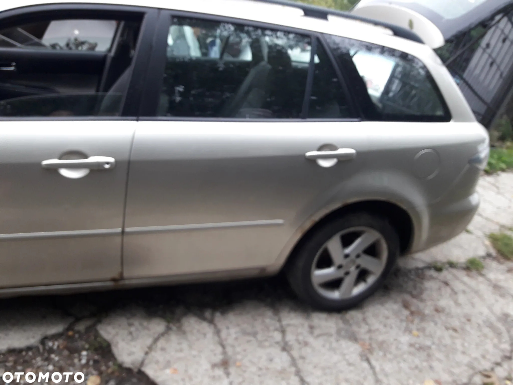 Mazda 6 02-07 Kombi Klapa tylna tył  z szyba w kolor 27B - 3