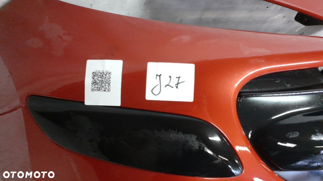 ) ZDERZAK PRZÓD PRZEDNI PEUGEOT 207 EKQD BORDO BORDOWY HALOGENY - 3