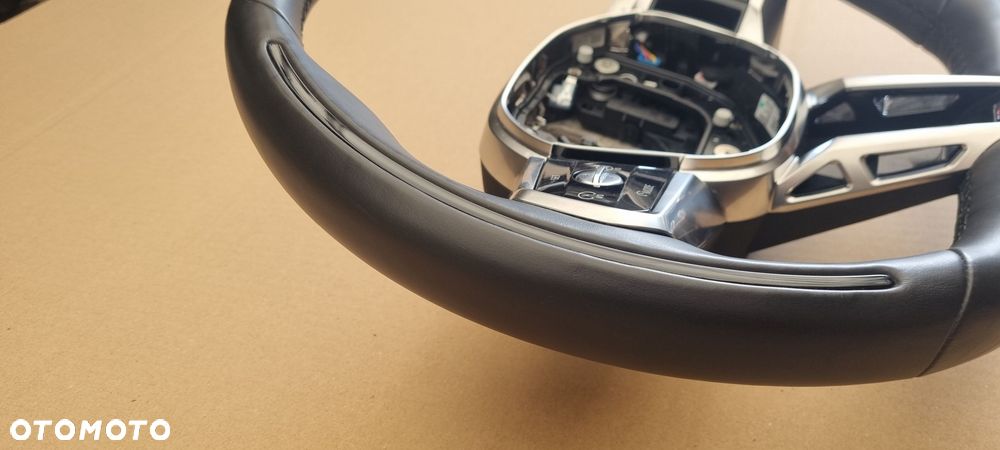 BMW 7 G70 I7 2022- Kierownica Skóra Łopatki Podświetlana - 7