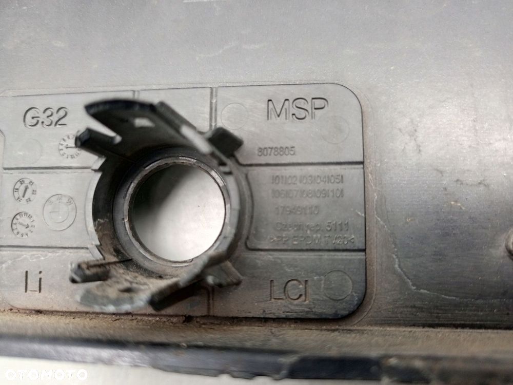 BMW 6 GT G32 M-PAKIET LCI LIFT 2020- ZDERZAK PRZÓD PRZEDNI 8078784 ÷ - 13