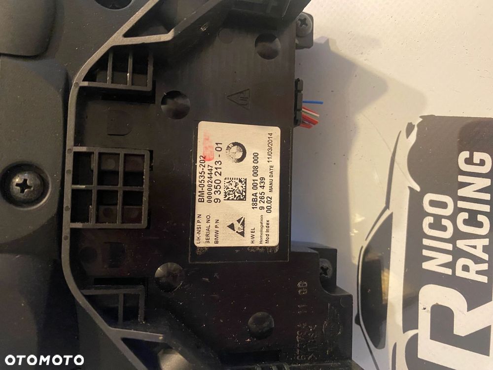 ZEGAR LICZNIK WYŚWIETLACZ MINI COOPER F55 F56 F56 EUROPA 9265213 - 5