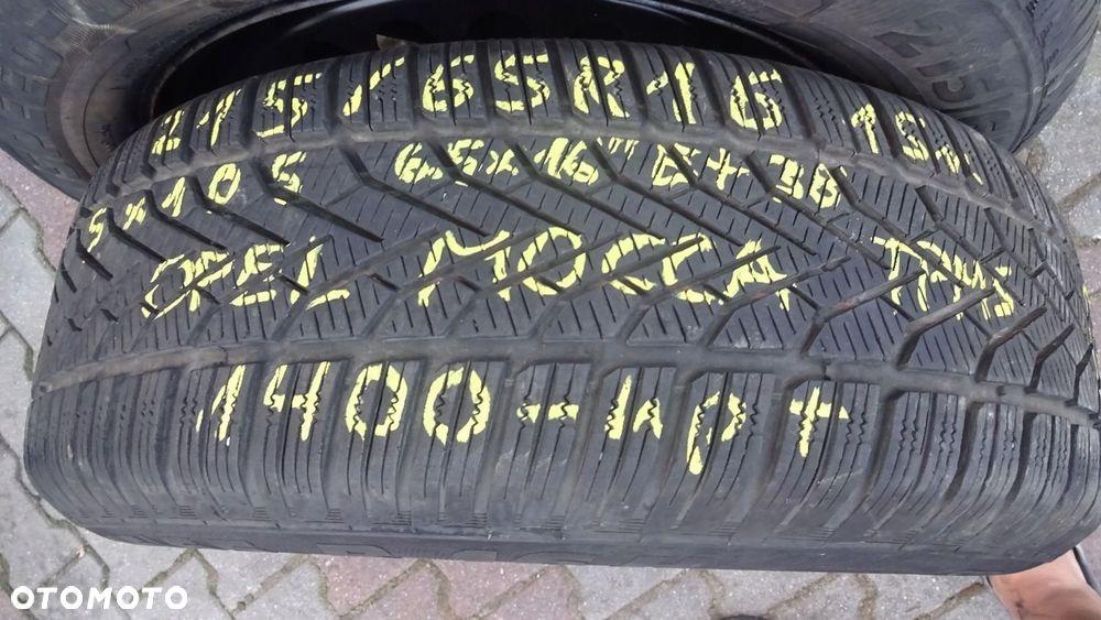 Koła całoroczne 16 5x105 Opel Mocca TPMS 215/65R16 Semperit - 2