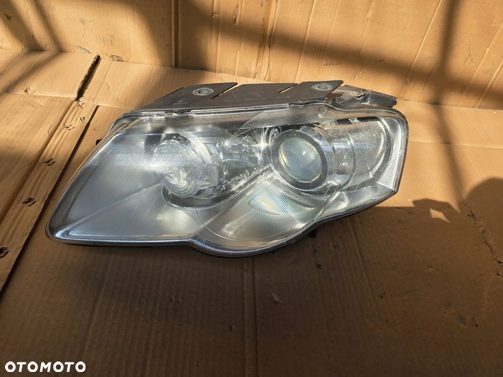 lampa xenon lewy przód vw passat kompletna 3c0941751g - 1
