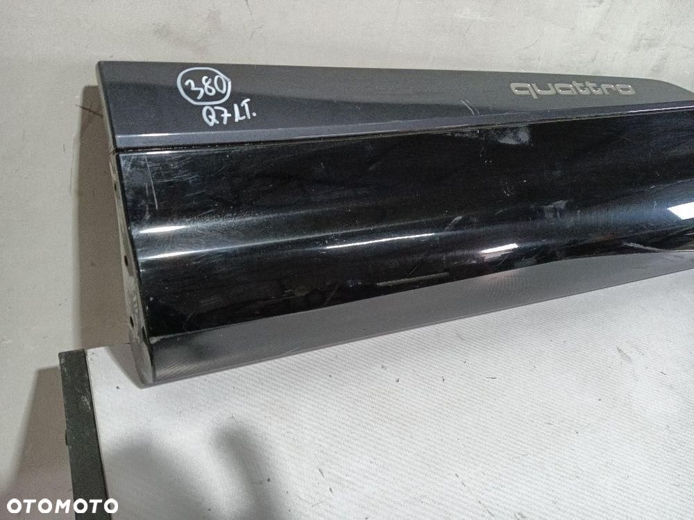 LISTWA DRZWI LEWY TYŁ AUDI Q7 4M 4M0853969 - 2