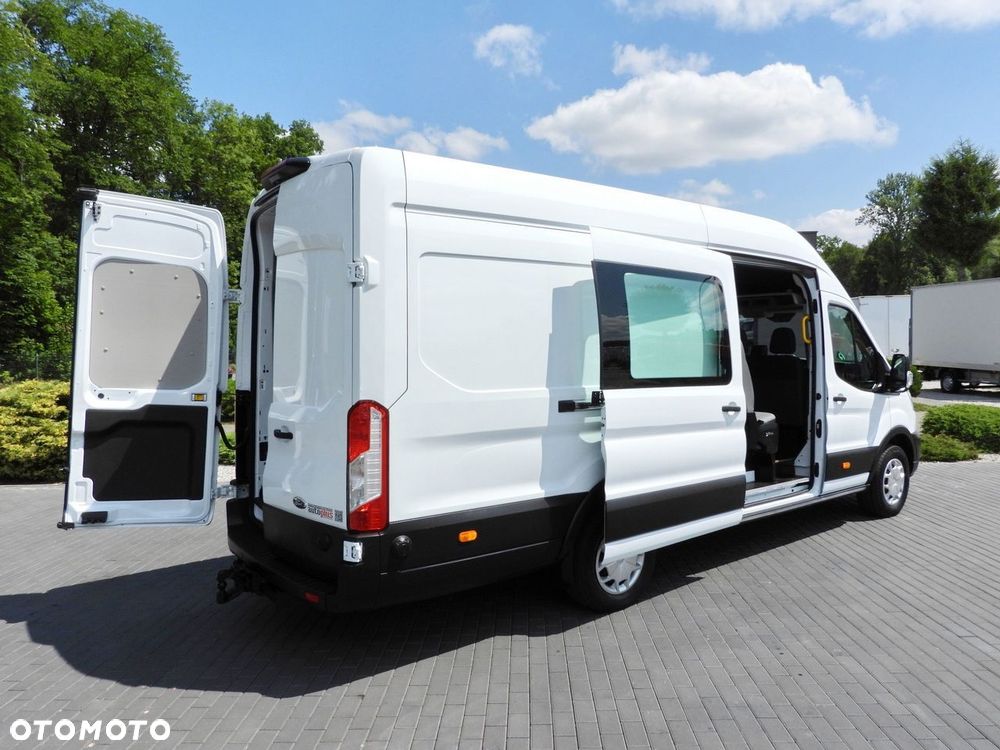 Ford TRANSIT FURGON BRYGADÓWKA 6 MIEJSC TEMPOMAT KLIMATYZACJA  185KM - 4