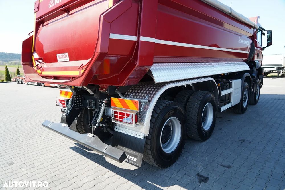 MAN TGS 41.480 / 8X6 / BASCULATOR / AUTOMAT / NOU-NOUȚ / ECHIPAMENTE FOARTE BOGATE / - 20