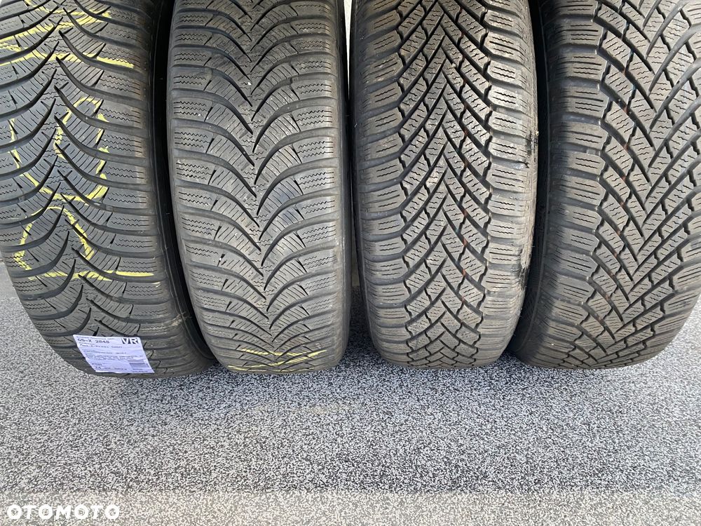 4xKola Felgi z oponami 6,5Jx15 5x100 ET-38 Opony Hankook zima 185/65R15 2018R. - 6