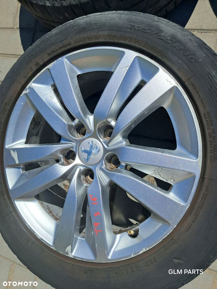 peugeot 308 ii t9 felgi aluminiowe 16" 5x108 7" et44 - 10