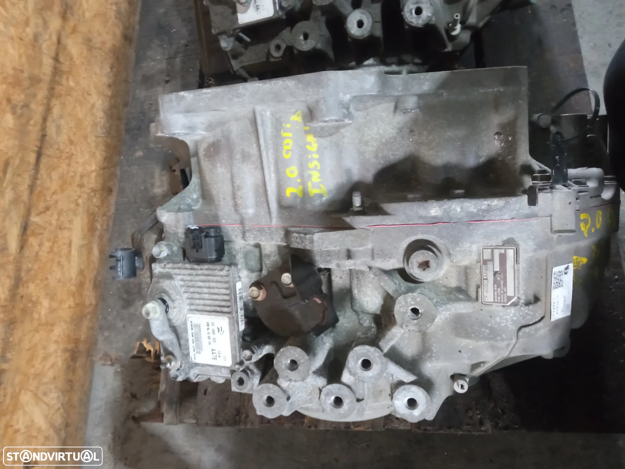 Caixa automática Opel Insignia 2.0 CDti Ref: TF80-SC AF40 2EJT - 4