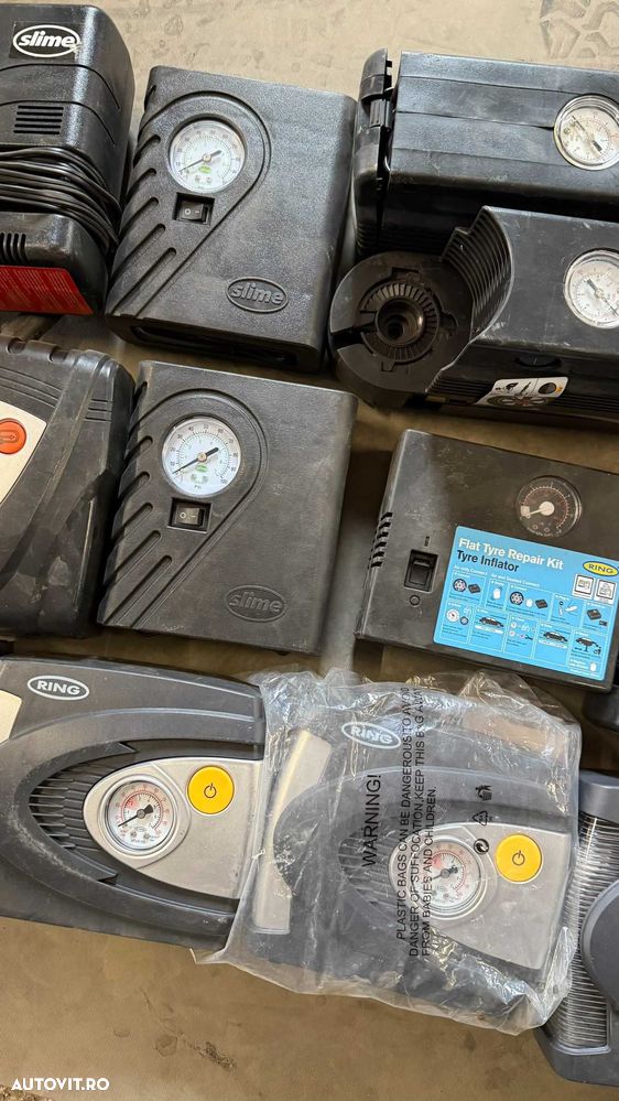 Compresoare Umflat anvelope kit de pana  roti - 4