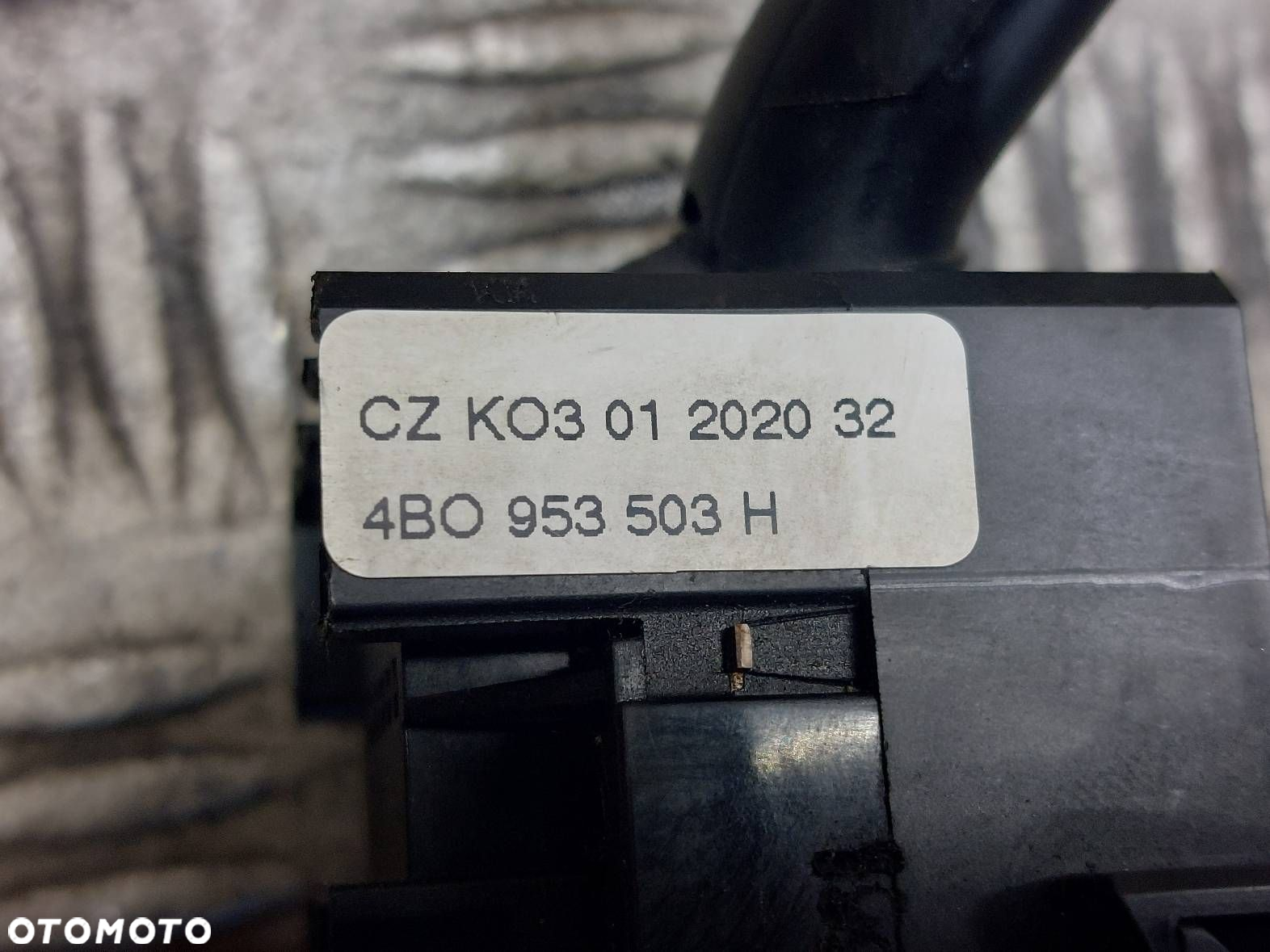 MANETKA PRZEŁĄCZNIK ZESPOLONY TAŚMA SYGNAŁU AUDI A3 8L 1J0959653B - 6