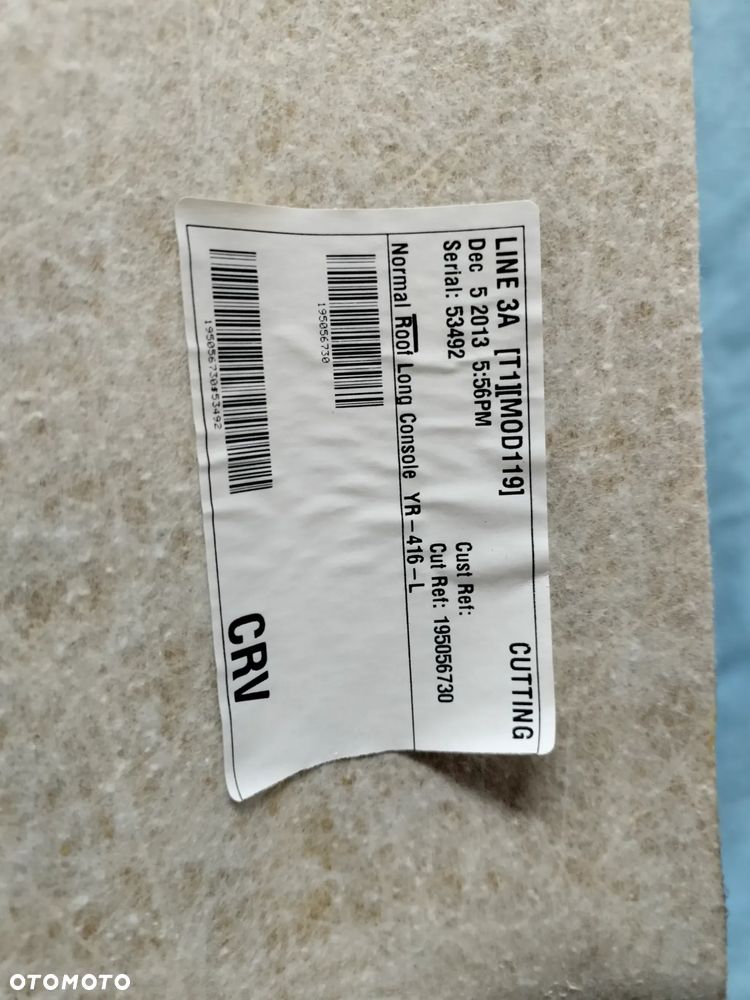 HONDA CR-V IV 2014 PODSUFITKA KOLOR - YR416L - 6