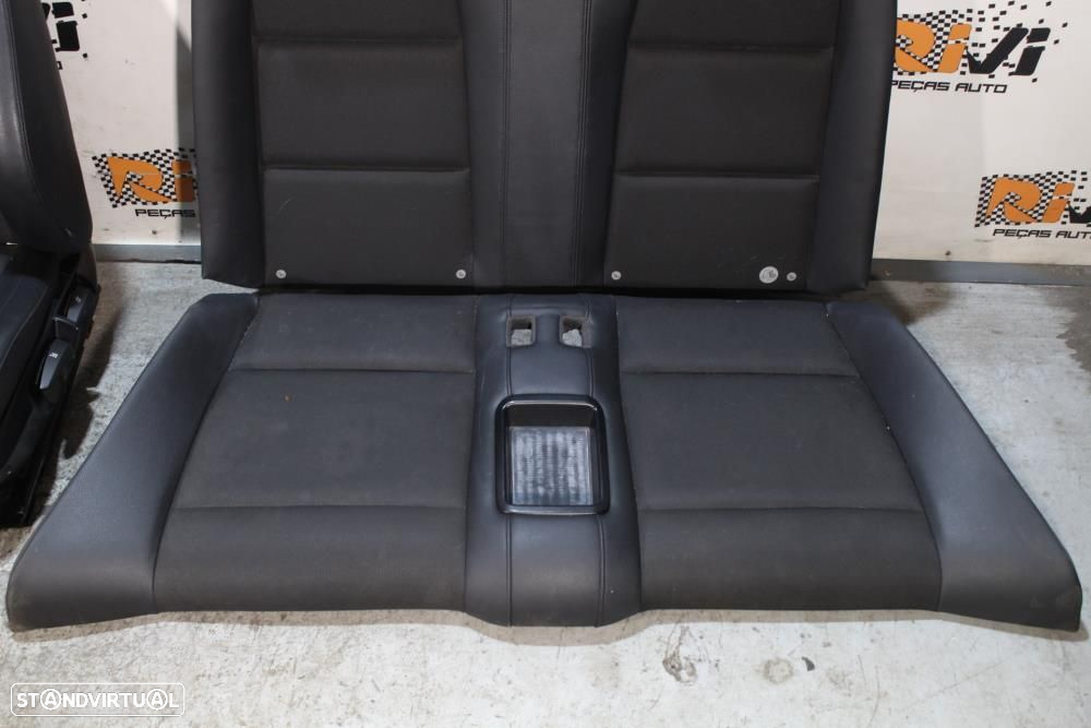 Bancos BMW Serie 1 Cabrio Pack M em Pele e Tecido com Quartelas - 7