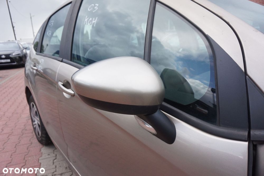 LUSTERKO ELEKTRYCZNE PRAWE C3 II KCH BEŻOWY CITROEN 2009-2016 - 1