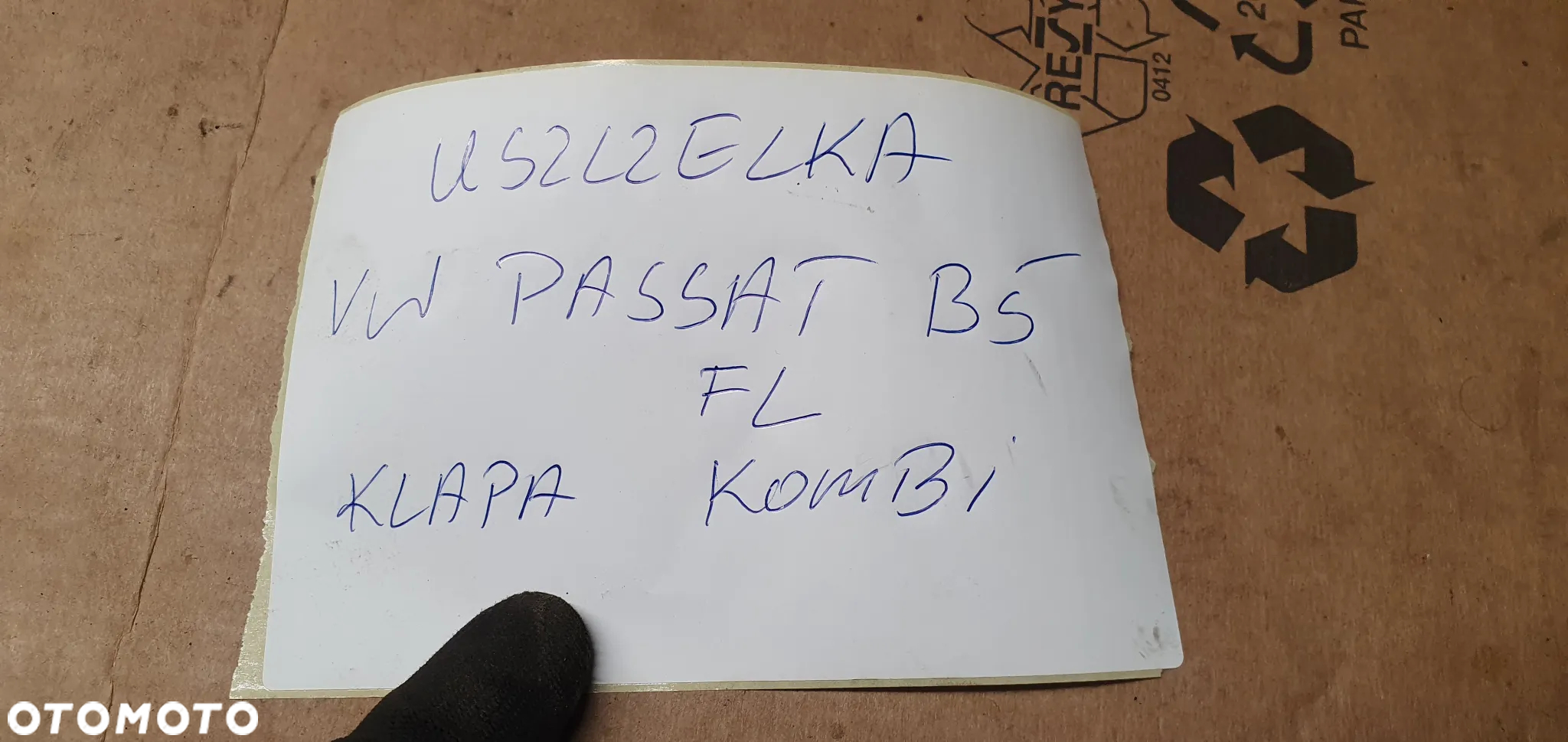 Uszczelka klapy bagażnika VW Passat B5 FL Kombi - 5