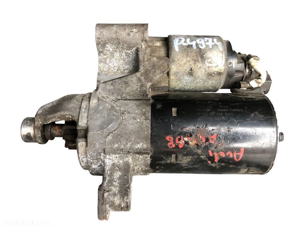 P-4974. Rozrusznik Audi A4 B8 A5 8T 2.0 TFSI 0001107508 - Gwarancja Wysyłka - 1