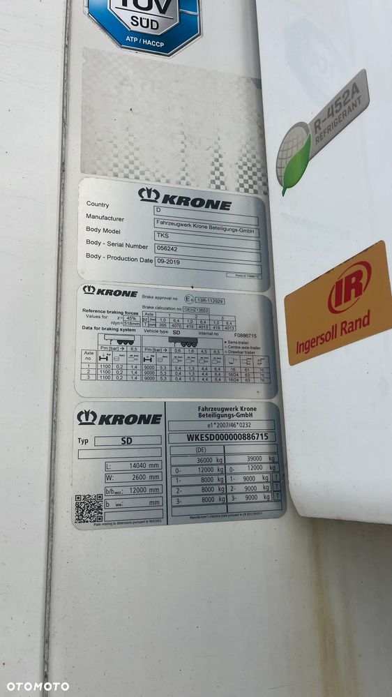 Krone Chłodnia Doppelstock z  Agregatem Thermoking - 11