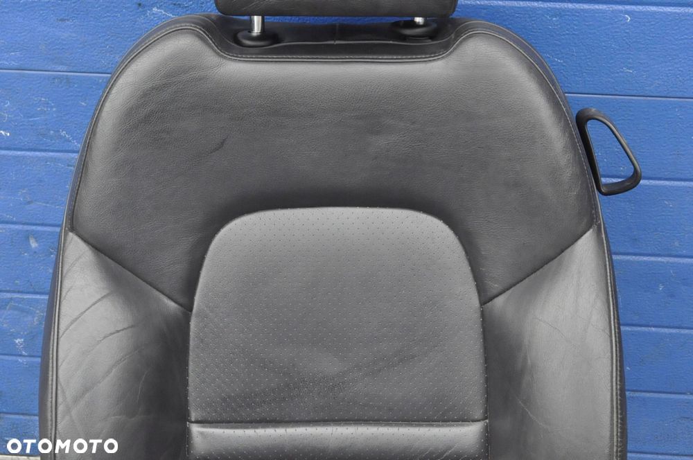 PEUGEOT 407 COUPE FOTEL LEWY PRZÓD SKÓRA PODGRZEWANY EUROPA - 2