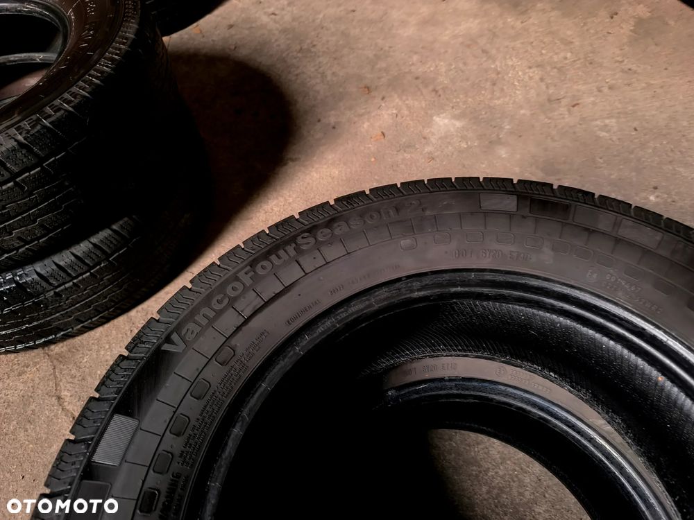 225/65R16C 16 C 112/110R 4szt. 4x Opony Całoroczne Wielosezonowe CONTINENTAL VancoFourSeason 2 5,5mm Legnica ALU-RAD 225/65 - 10