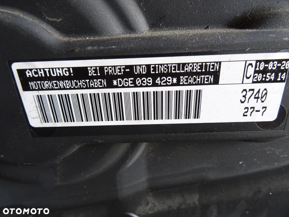 DGE Silnik 1.4 TSI HYBRYDA Audi A3 8V LIFT ETRON VW Golf VII czesci - 4