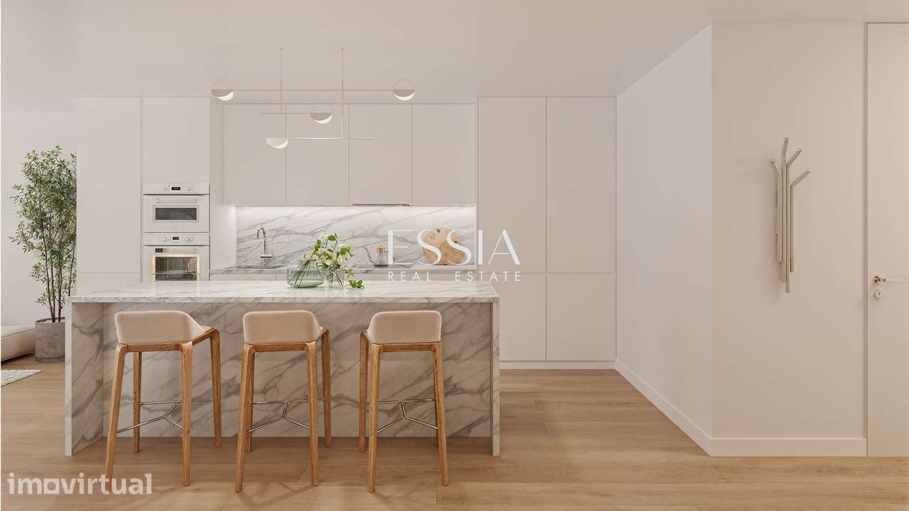 Apartamento T4 com Pátios Privados no Condomínio Brito Capelo 1023 - Grande imagem: 3/18