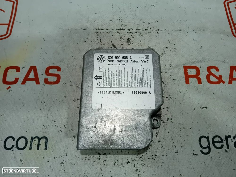 Centralina de Airbag VW Transporter 1C0909605A Original - 1