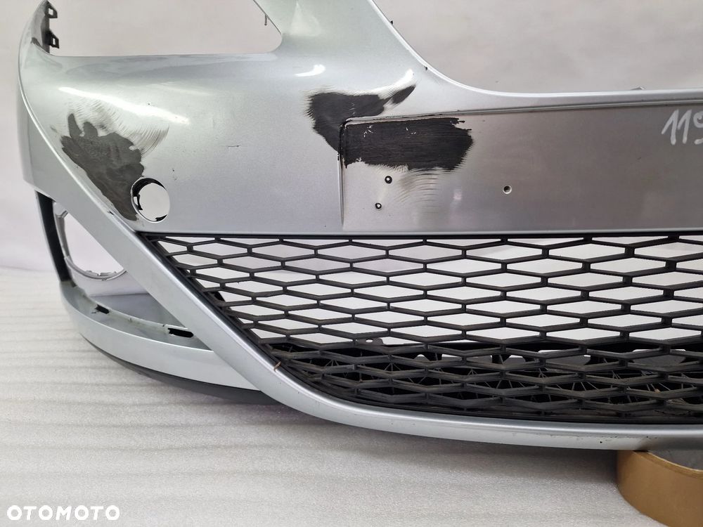 SEAT IBIZA IV 6J0 08- ZDERZAK PRZEDNI PRZÓD + KRATKA ŚRODKOWA ORAZ PŁYTA / OSŁONA POD ZDRRZAK , NR 6J0807221 , NR AUKCJI NZ1199 - 15