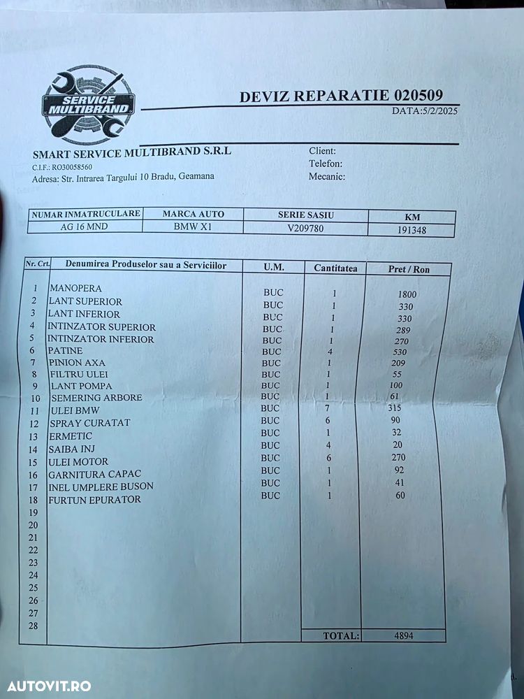 BMW X1 sDrive18d Aut. Sport Line - 32