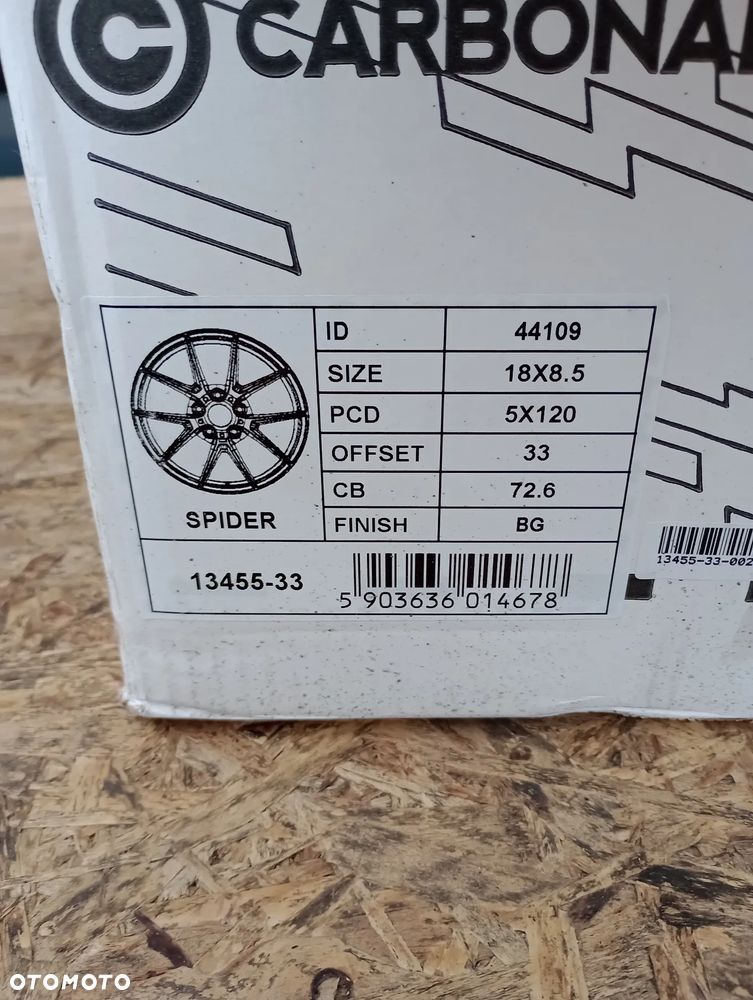 FELGI ALUMINIOWE 5x120 R18 ET33 8,5J BMW F20 F21 F23 E90 E91 E92 F93 F36 F10 F11 E64 F06 F12 F13 X1 E84 X3 F25 X4 F26 Z3 Z4 - 9