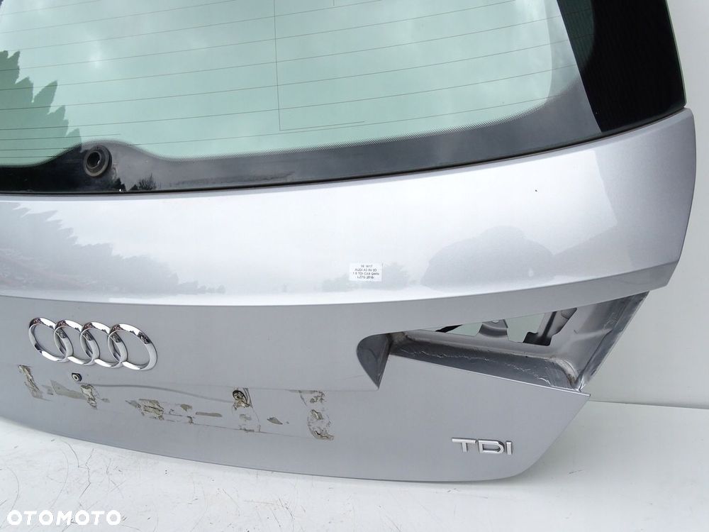 KLAPA TYŁ BAGAŻNIKA Z SZYBĄ LZ7G AUDI A3 8V 3D 3 DRZWI 12-17r - 8