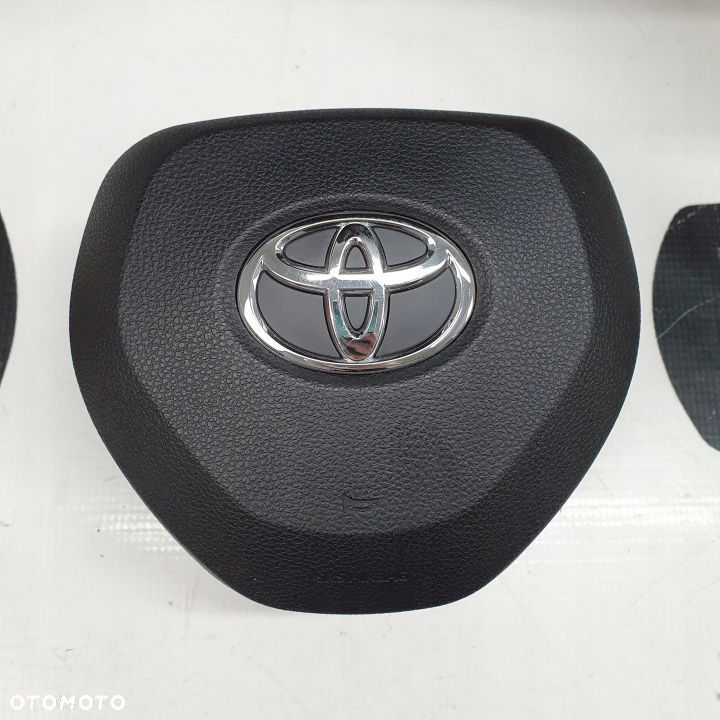 TOYOTA RAV4 RAV 4 DESKA ROZDZIELCZA KONSOLA KOKPIT PULPIT AIRBAG AIR BAG PODUSZKI PASY KIT SET - 7